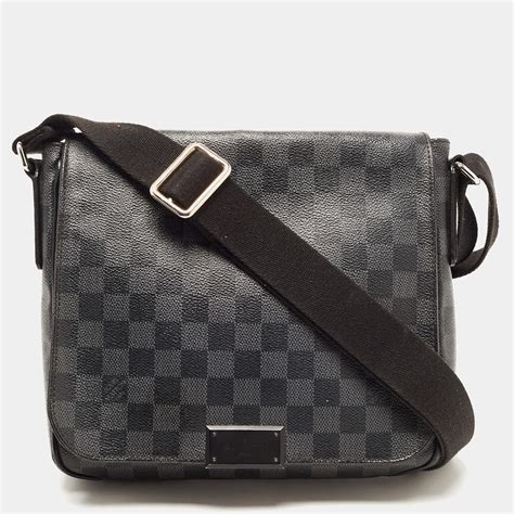 lv district messenger bag n42420|District PM Damier Graphite Canvas .